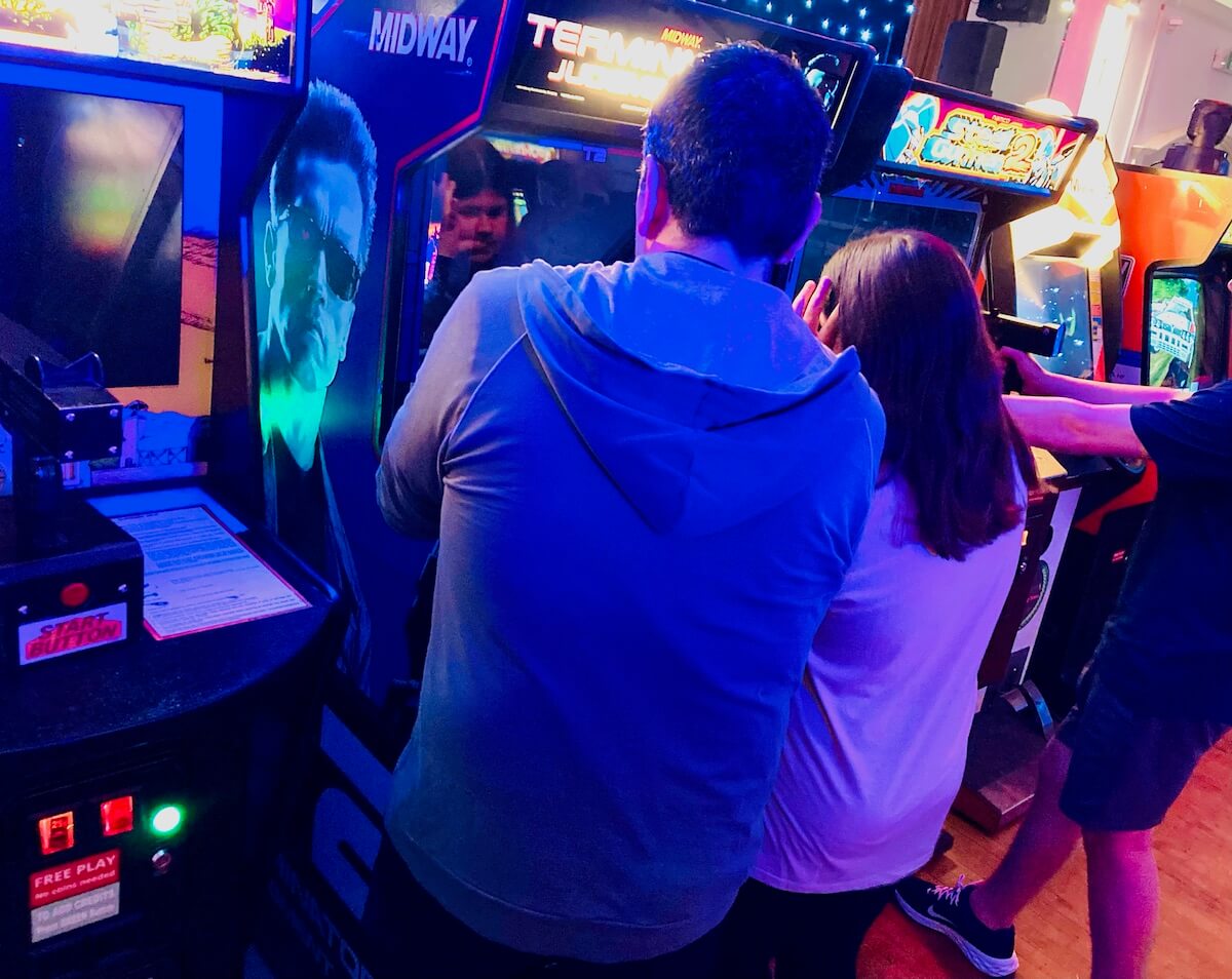 What will be at the POP UP Classic Arcade & Gaming Event?